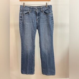 Loft Womens Size 6P Original Bootcut  Mid Rise Blue Jeans 90s Y2K